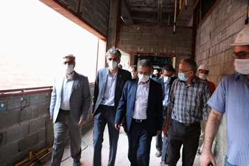 بازدید معاون درمان وزارت بهداشت از دو ابر پروژه در دست احداث سوختگی و سرطان 